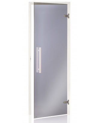Porta sauna annuncio bianco, pioppo tremulo, grigio, 70x190 cm PORTE SAUNA