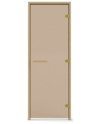 Porta per sauna, ontano, vetro bronzo 70x180 cm PORTE SAUNA