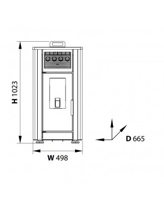 Caldaia a Pellet FREEDOM STANDART 16 kW CALDAIE DI RISCALDAMENTO