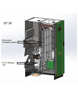 Caldaia a Pellet FREEDOM STANDART 16 kW CALDAIE DI RISCALDAMENTO